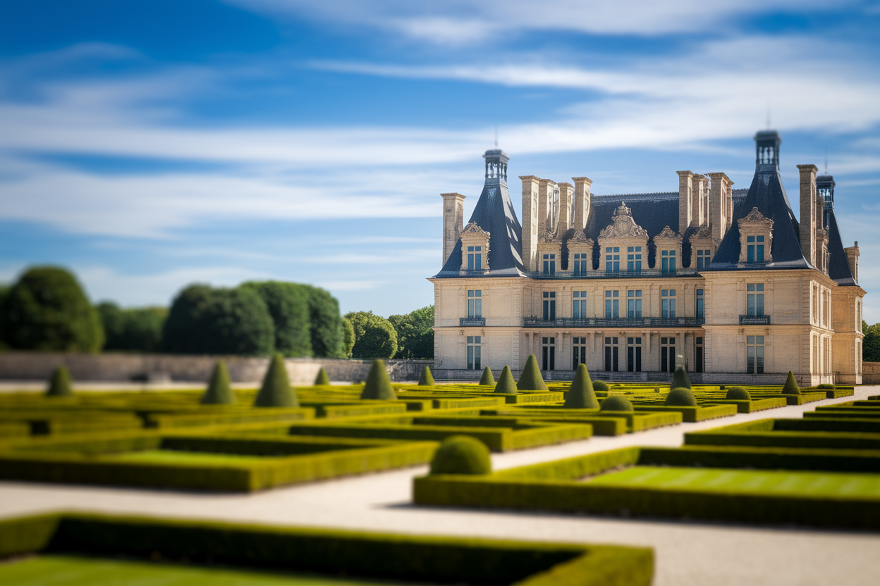 chateau-architecture-jardins-ciel-bleu
