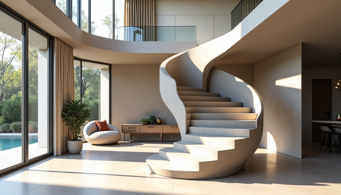 concevoir un escalier balancé en béton adapté à votre projet ? — le secret d'un escalier balancé réussi réside dans